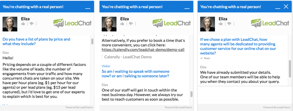 LeadChat 24/7 Managed Live Chat Service