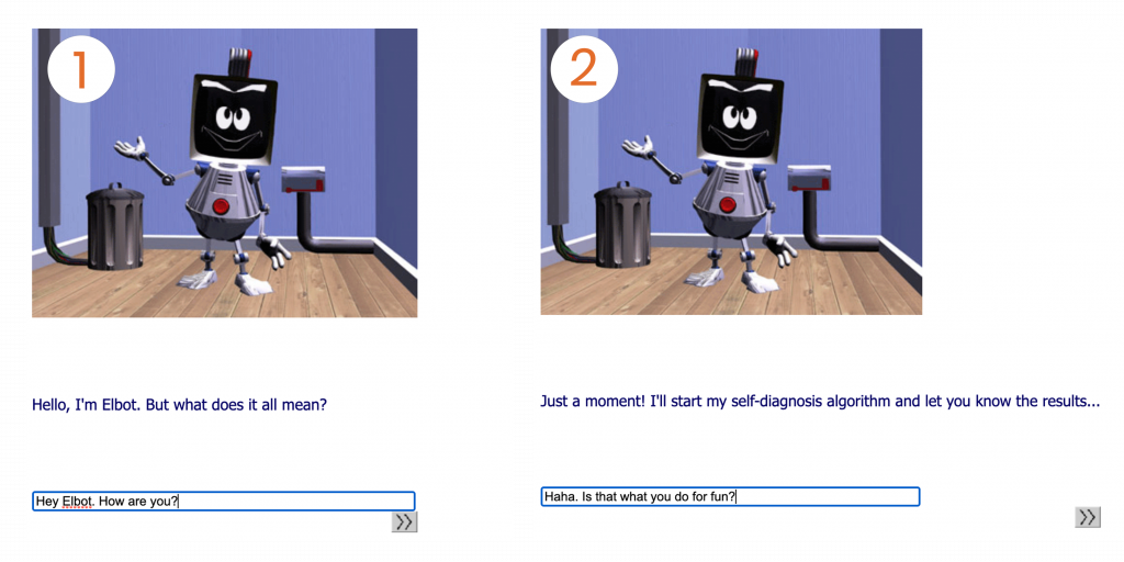 Elbot Convo 1 and 2