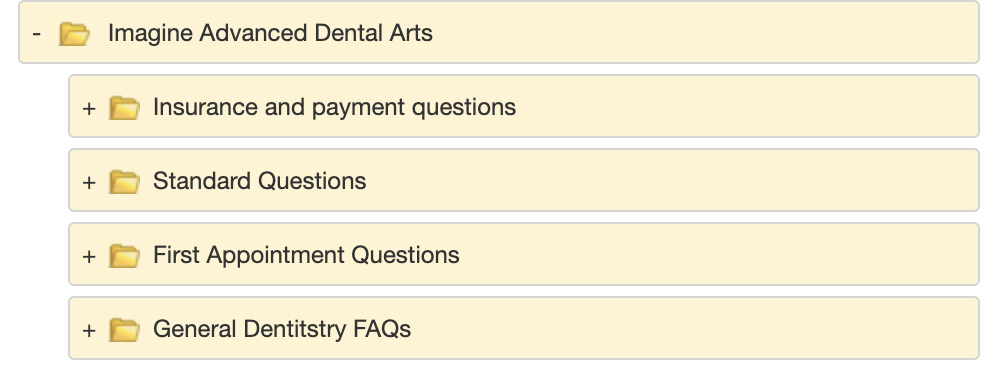 Examples of Responses for Live Chat